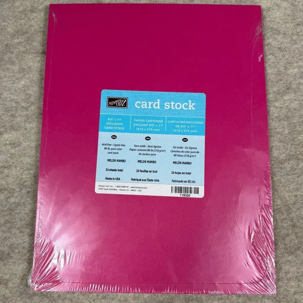 Stampin' Up Card Stock 8 1/2